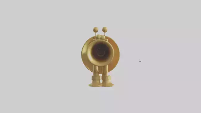Cartoon Trumpet model 3D model