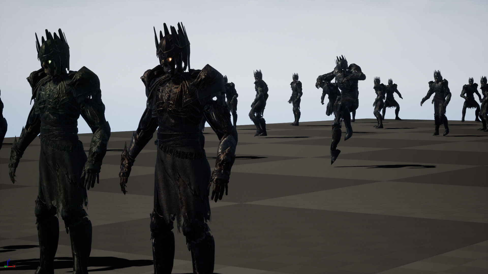 Skeleton8 Low-poly 3D model_30