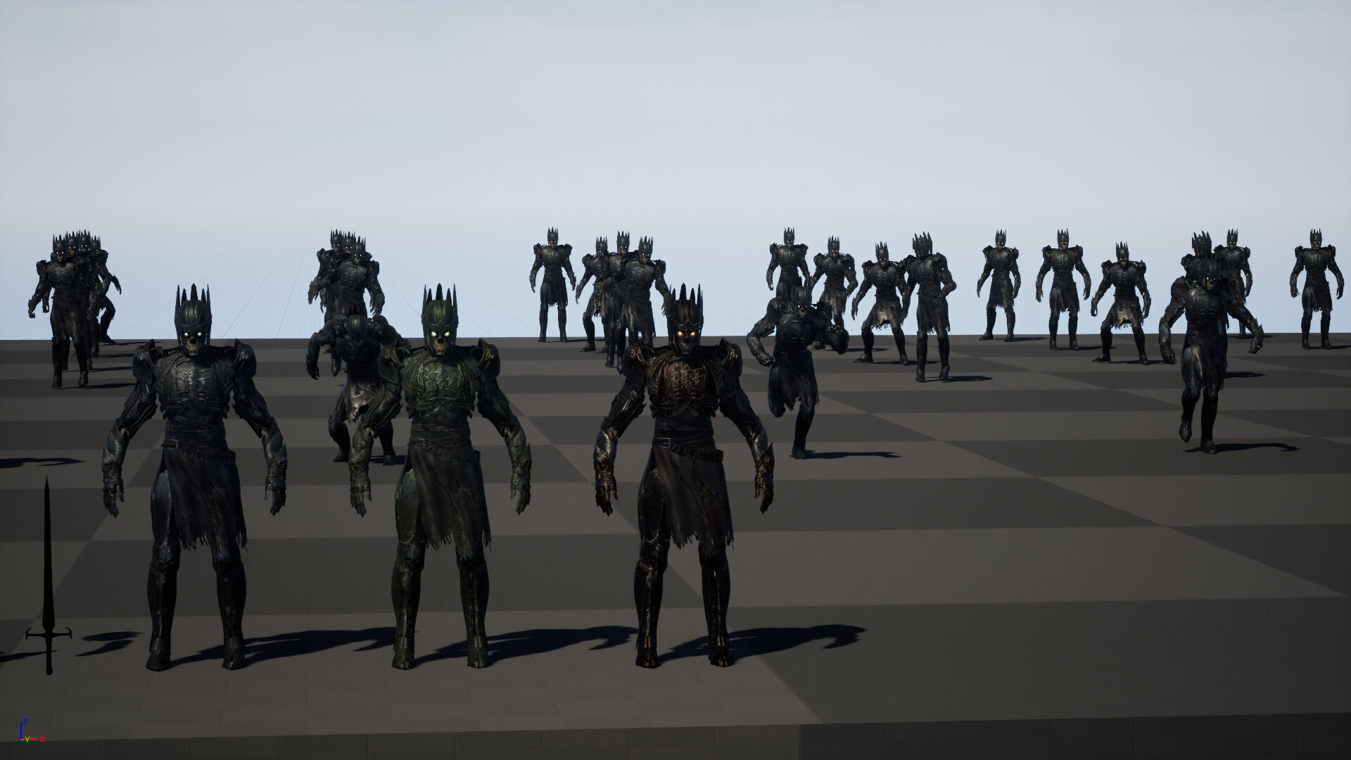 Skeleton8 Low-poly 3D model_33