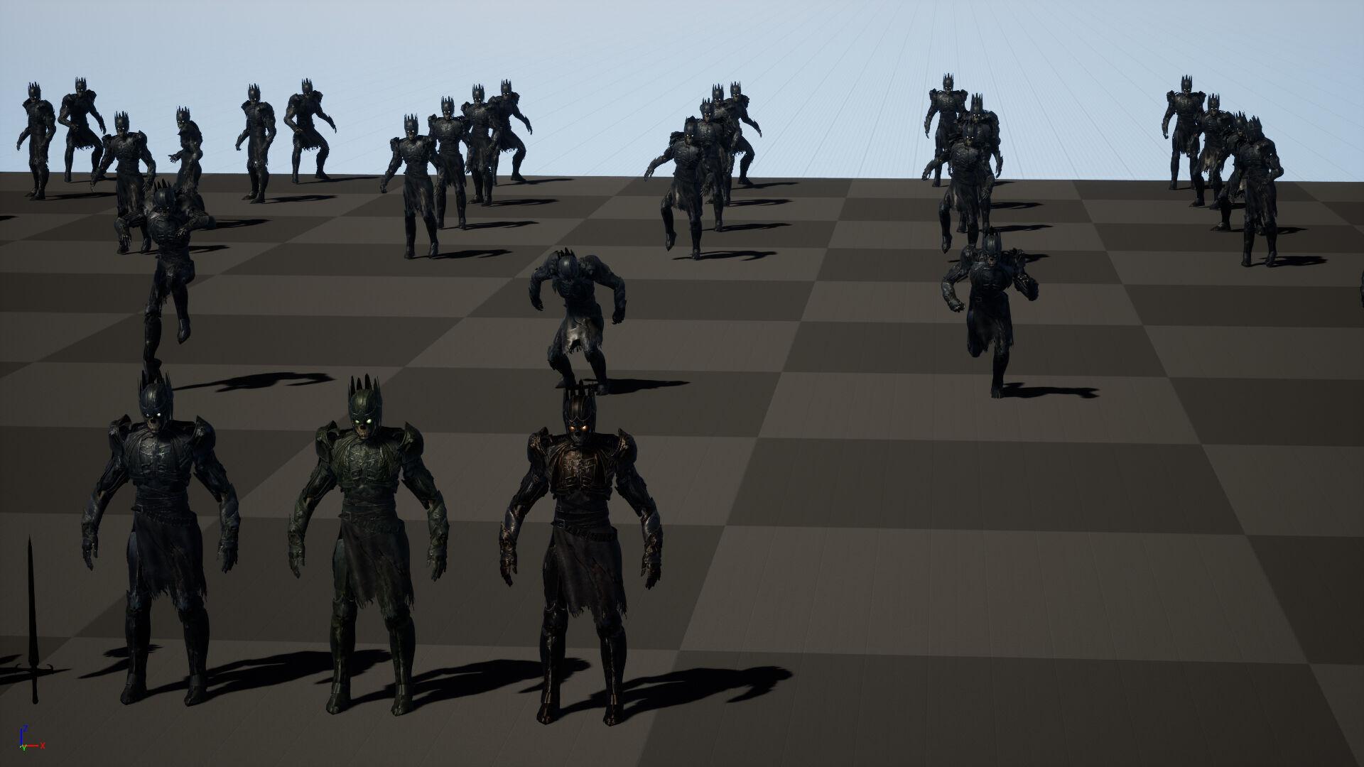 Skeleton8 Low-poly 3D model_32