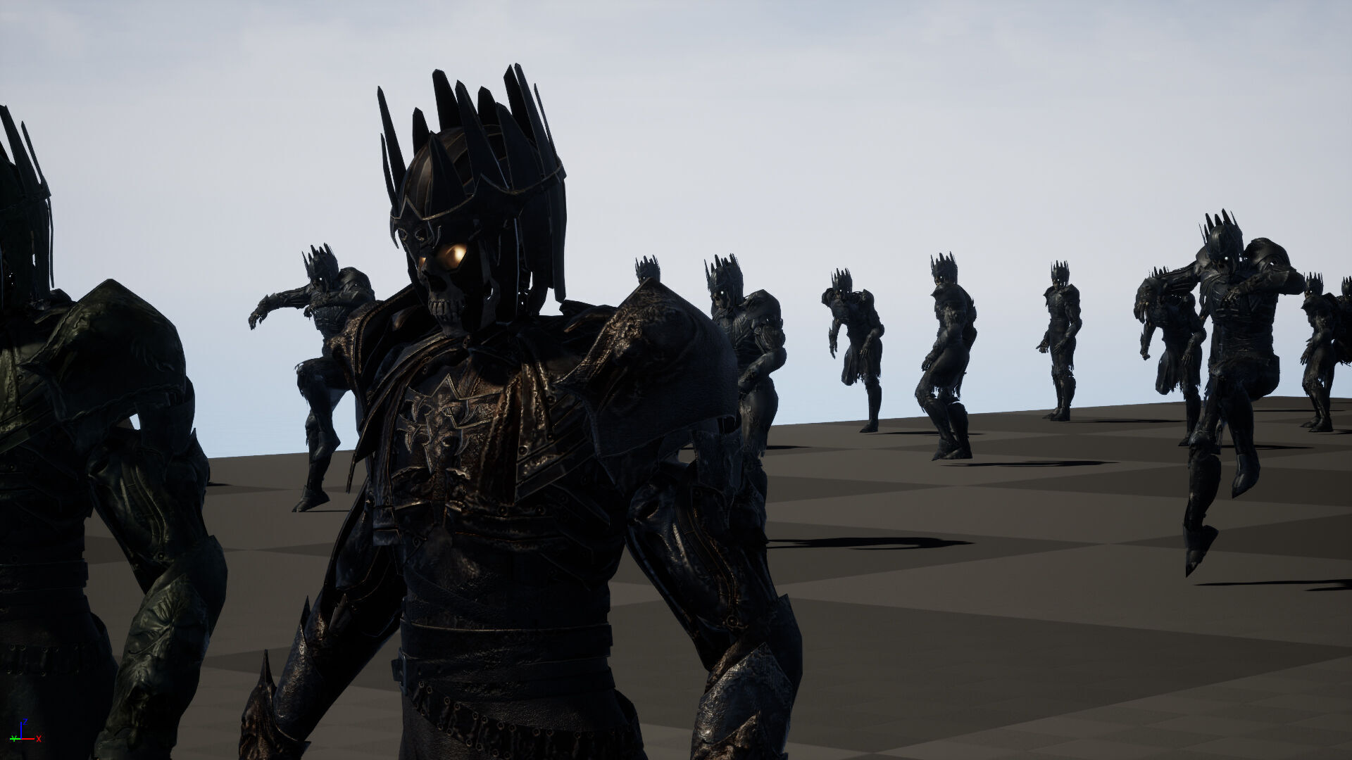 Skeleton8 Low-poly 3D model_29