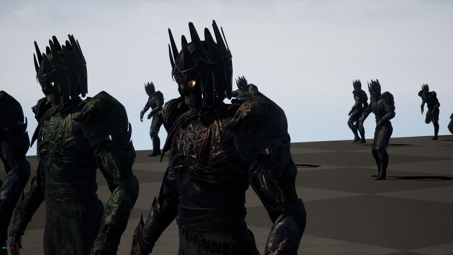 Skeleton8 Low-poly 3D model_34