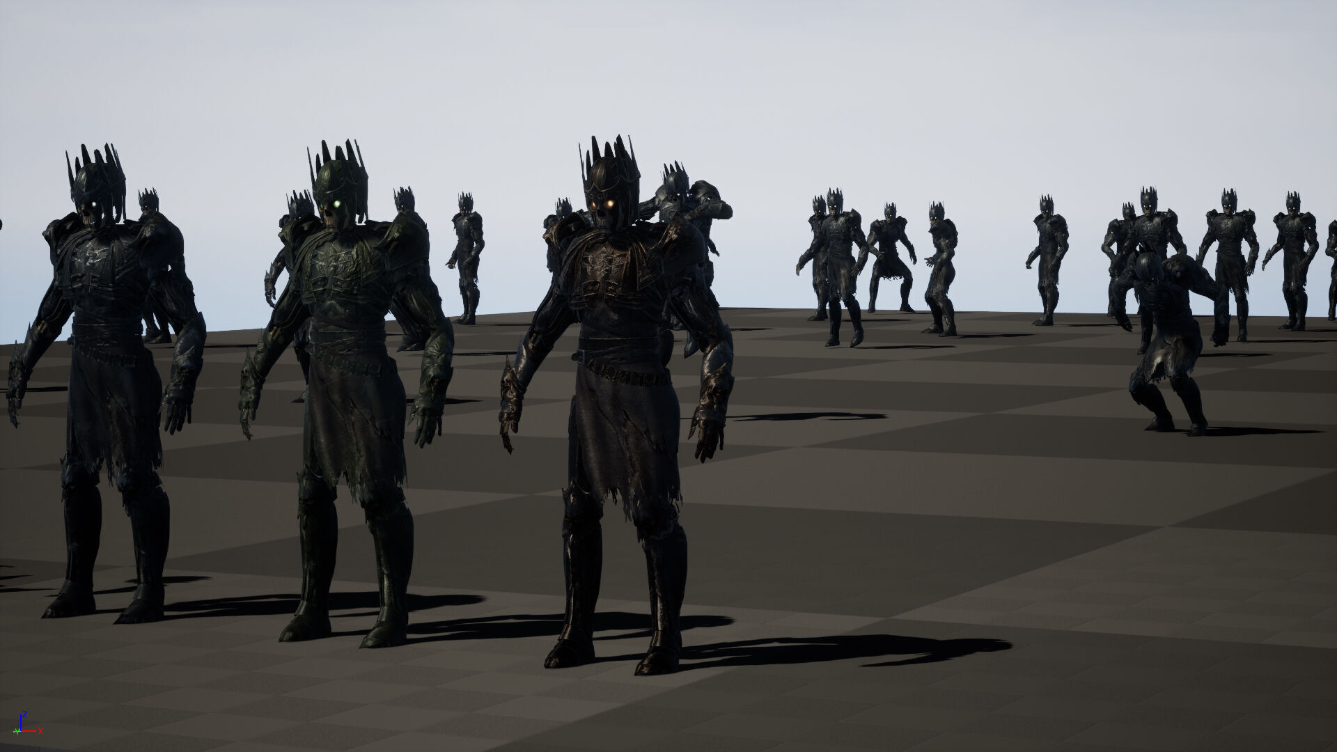 Skeleton8 Low-poly 3D model_31