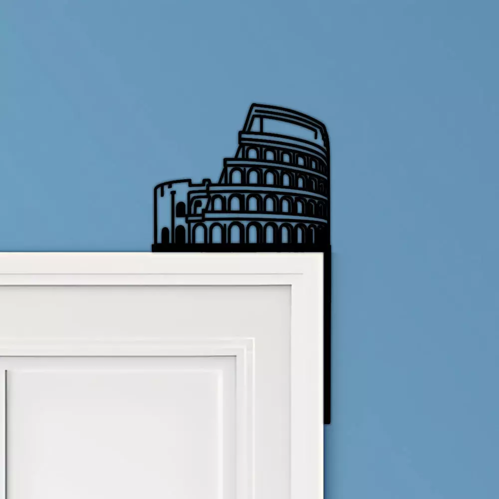 Colosseum Door Corner Decor 3D print model