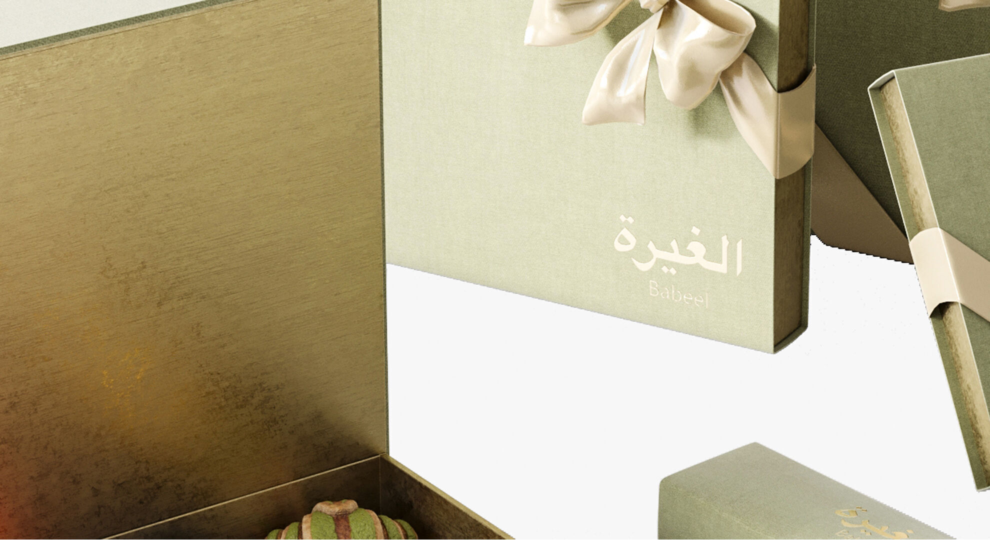 A set of mini croissants in a presentable package 3D model_6