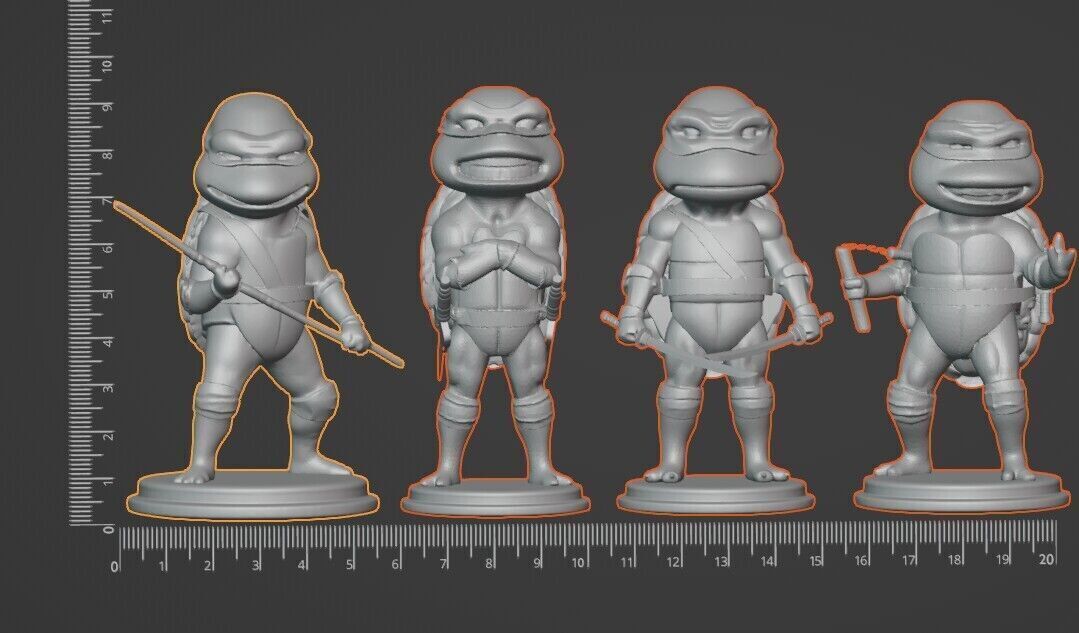 Ninja Turtles  3D print model_1