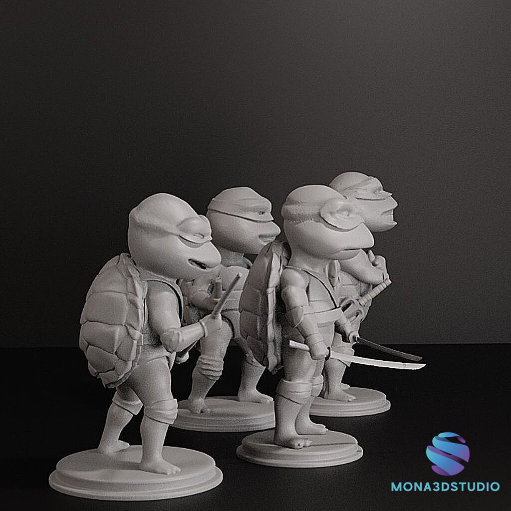 Ninja Turtles  3D print model_3