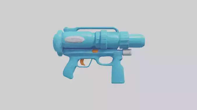 Cartoon Water Gun model