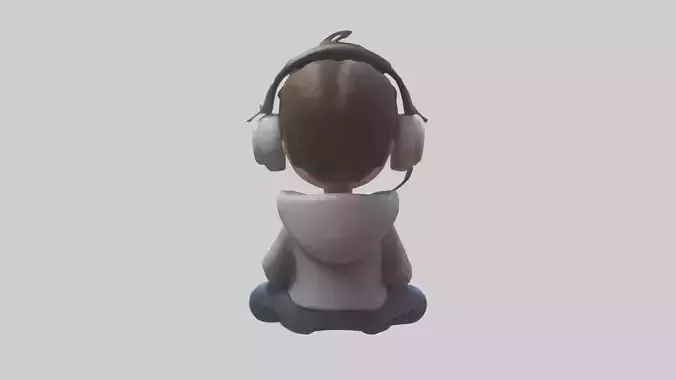 Cartoon Web Developer model