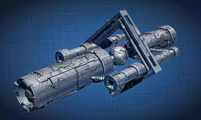 space equipment node 00244 3D model