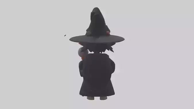 Cartoon Witch model