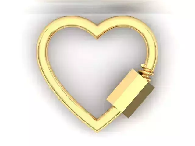 Heart Carabiner Lock