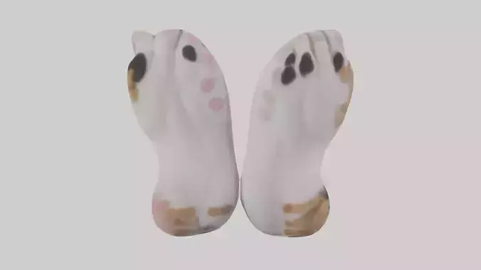 Cat Paws 3D model