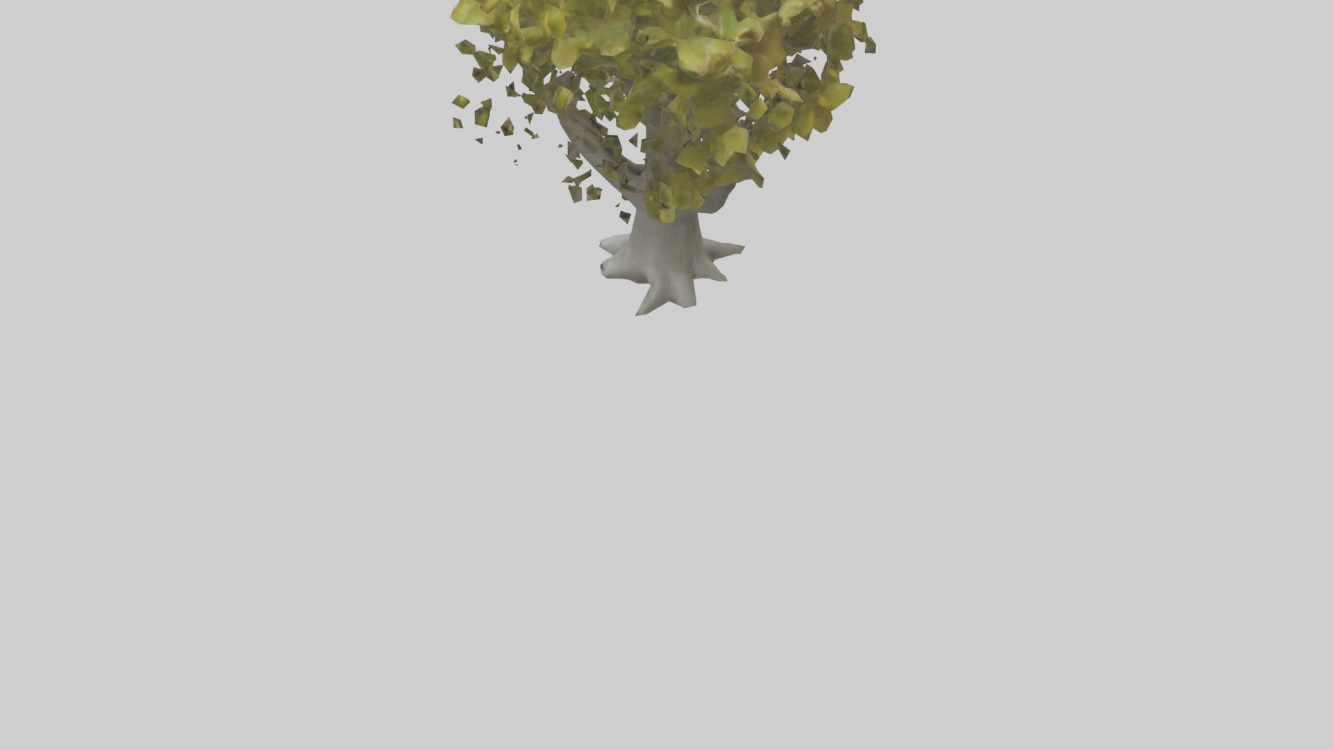 Catalpa tree model 3D model_3