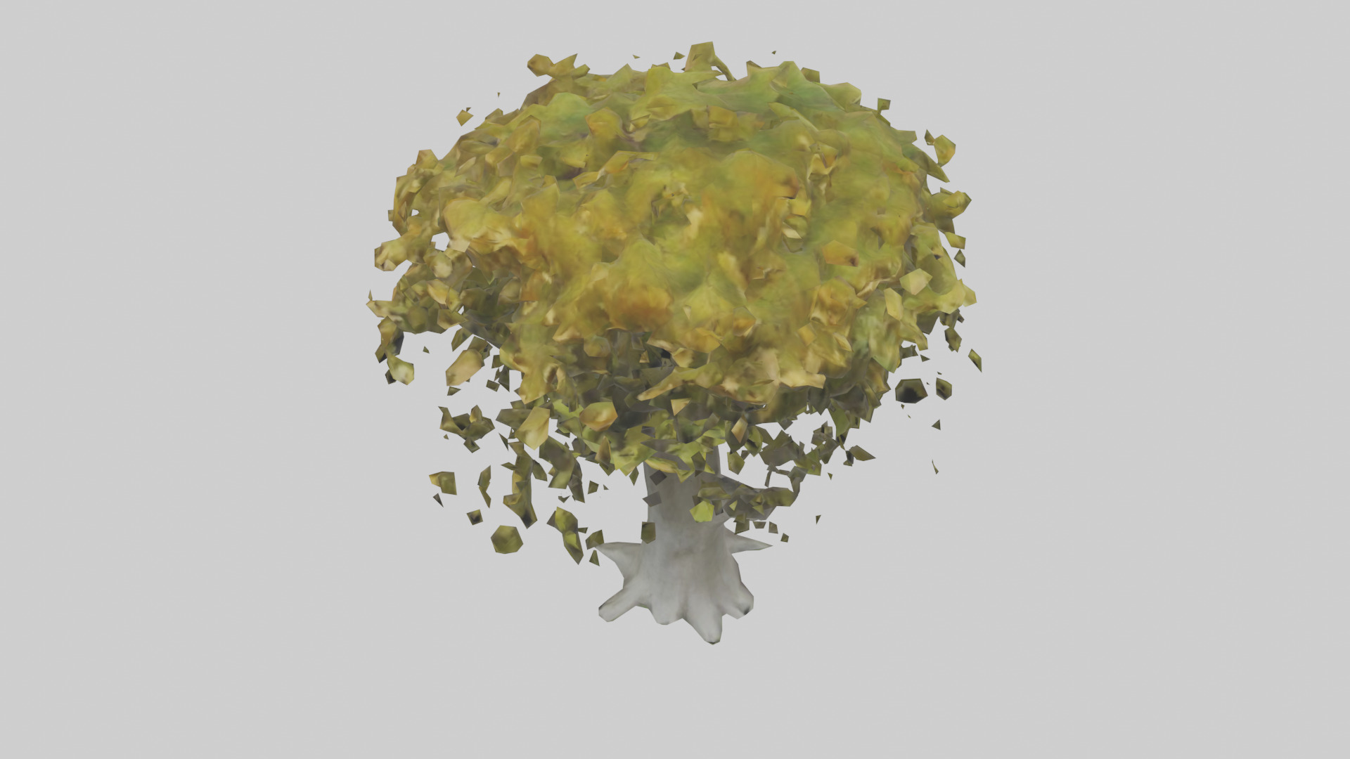 Catalpa tree model 3D model_16