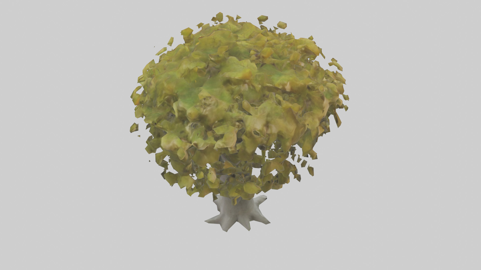 Catalpa tree model 3D model_15