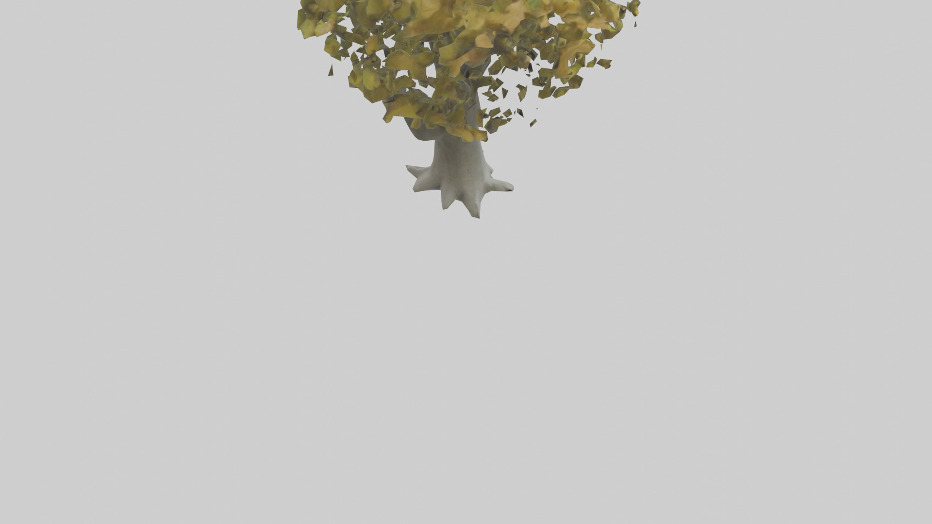 Catalpa tree model 3D model_4