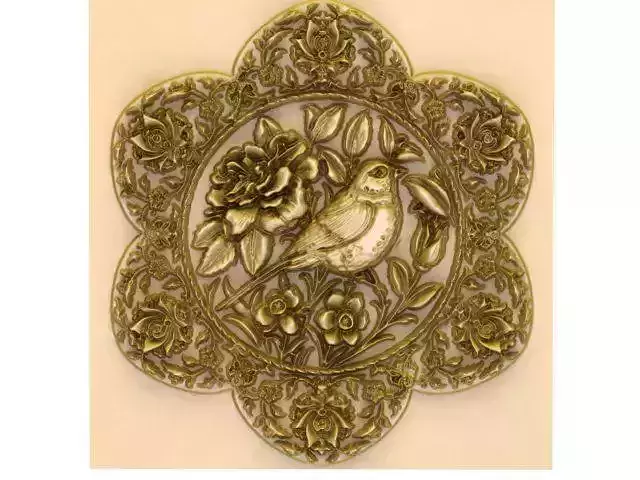  the persian Gol-o-Morgh relief  -Flower and Bird relief artwork