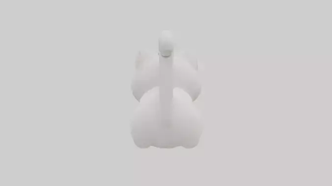 Catshaped keychain model