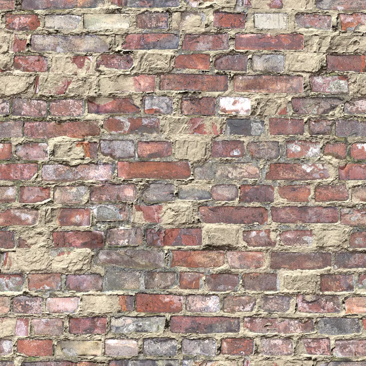 Brick 11pbr 4k png seamless 4k Texture_0