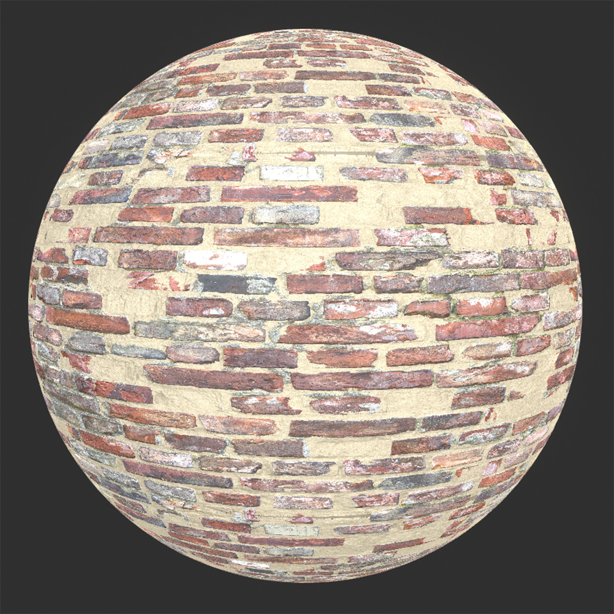 Brick 11pbr 4k png seamless 4k Texture_5