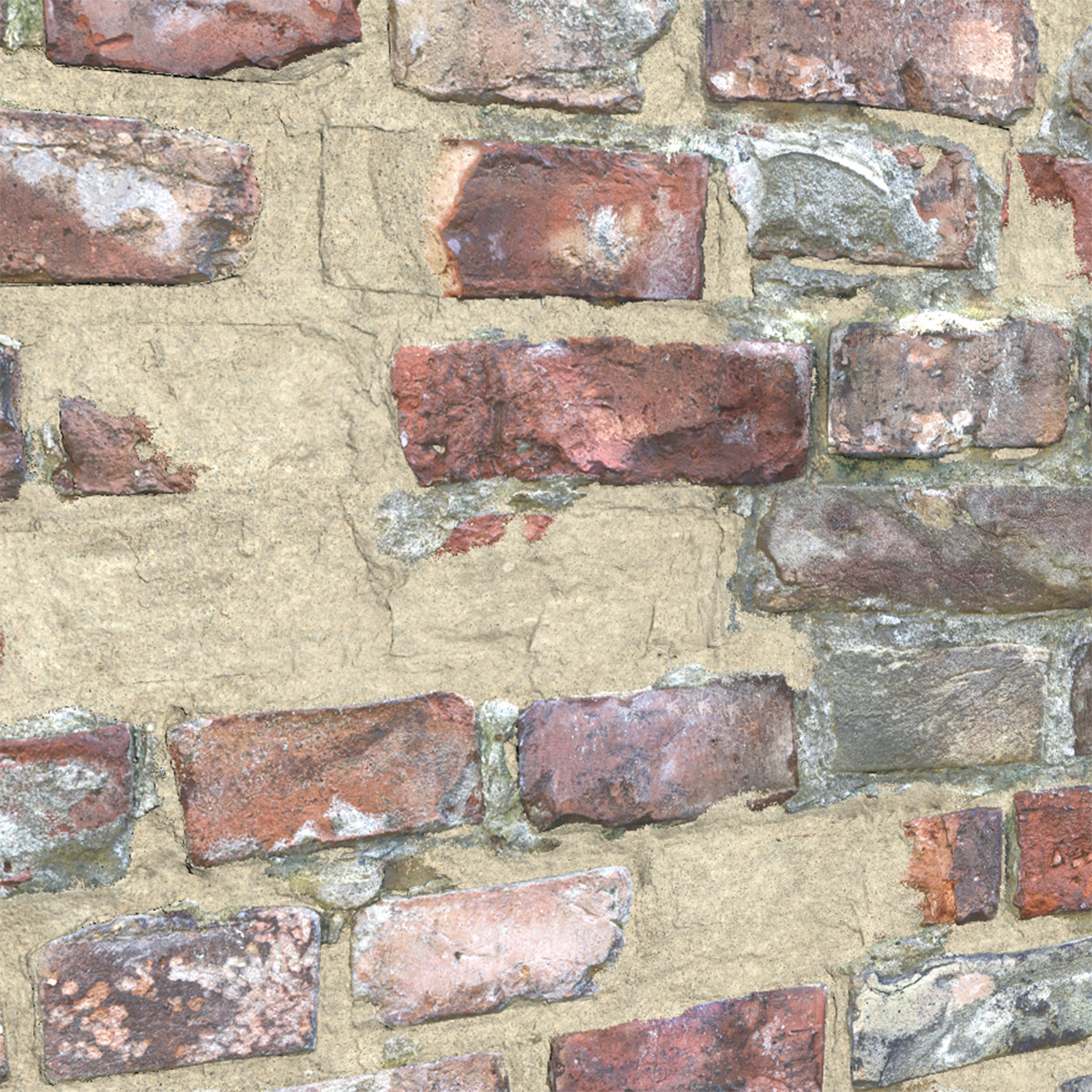 Brick 11pbr 4k png seamless 4k Texture_2