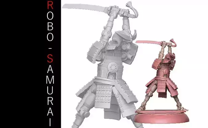 Robo Samurai Mk 8 3D print model