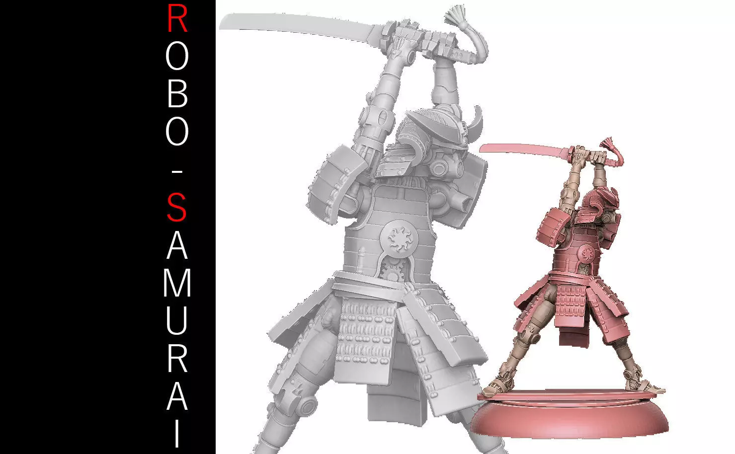 Robo Samurai Mk 8 3D print model_0