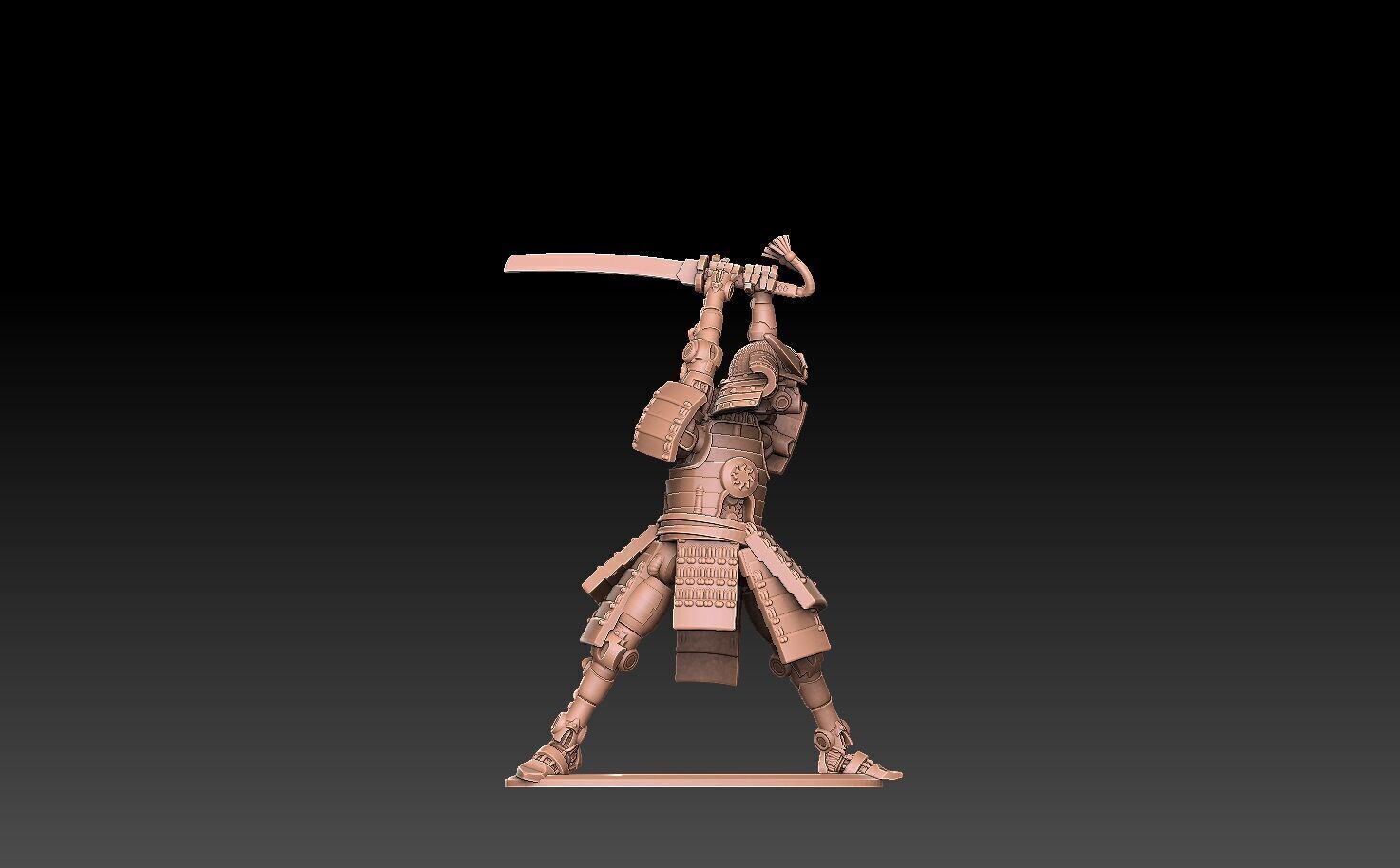 Robo Samurai Mk 8 3D print model_8