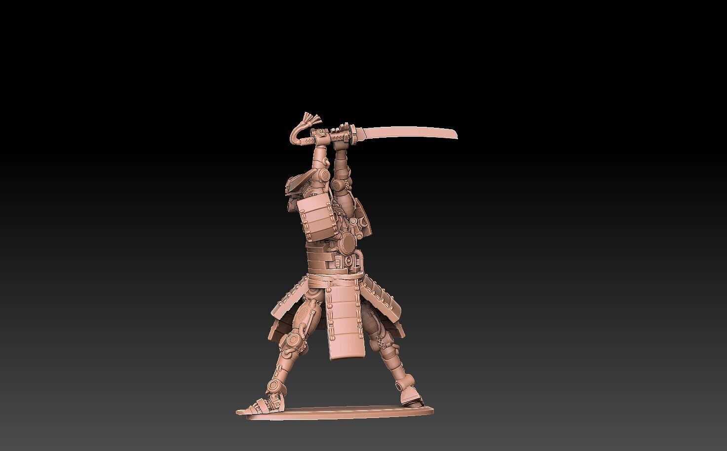 Robo Samurai Mk 8 3D print model_10