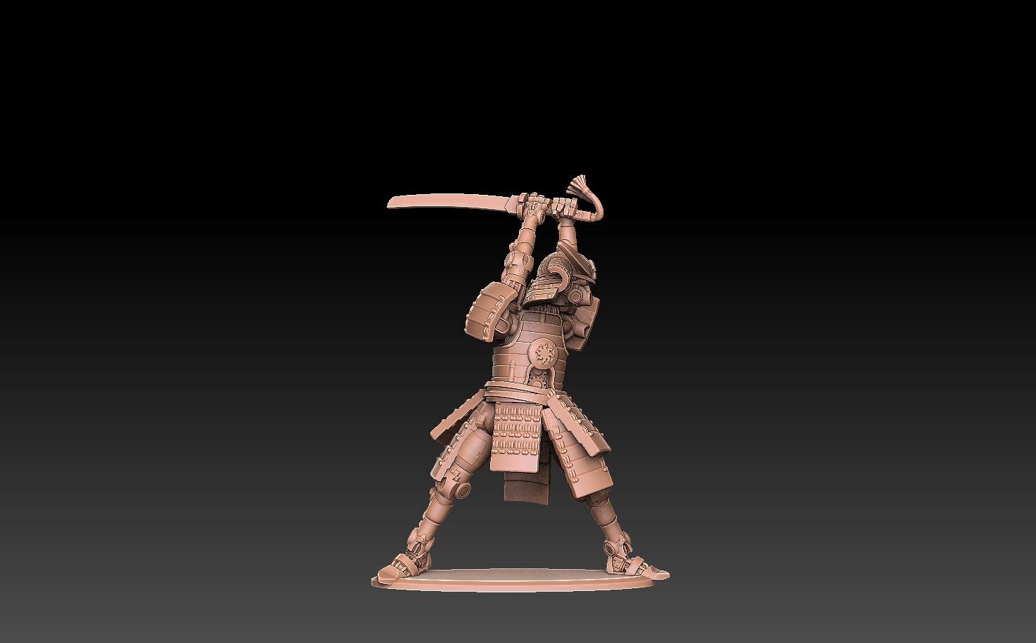 Robo Samurai Mk 8 3D print model_9