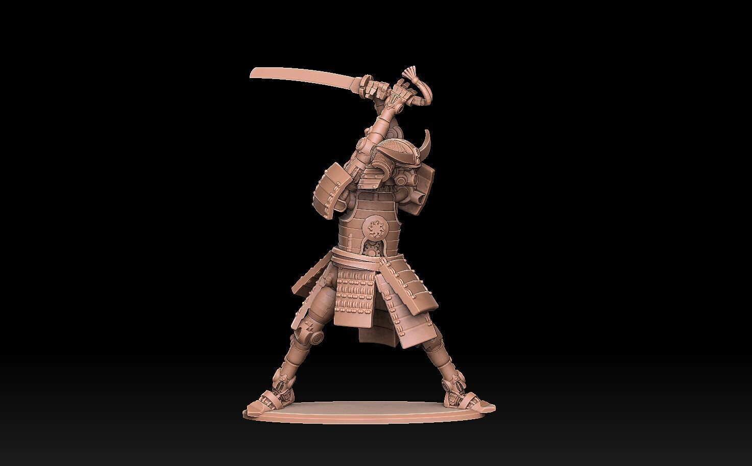Robo Samurai Mk 8 3D print model_2