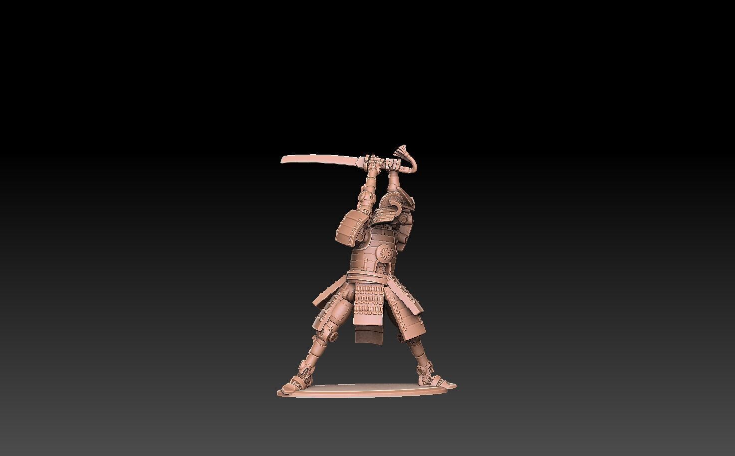 Robo Samurai Mk 8 3D print model_11