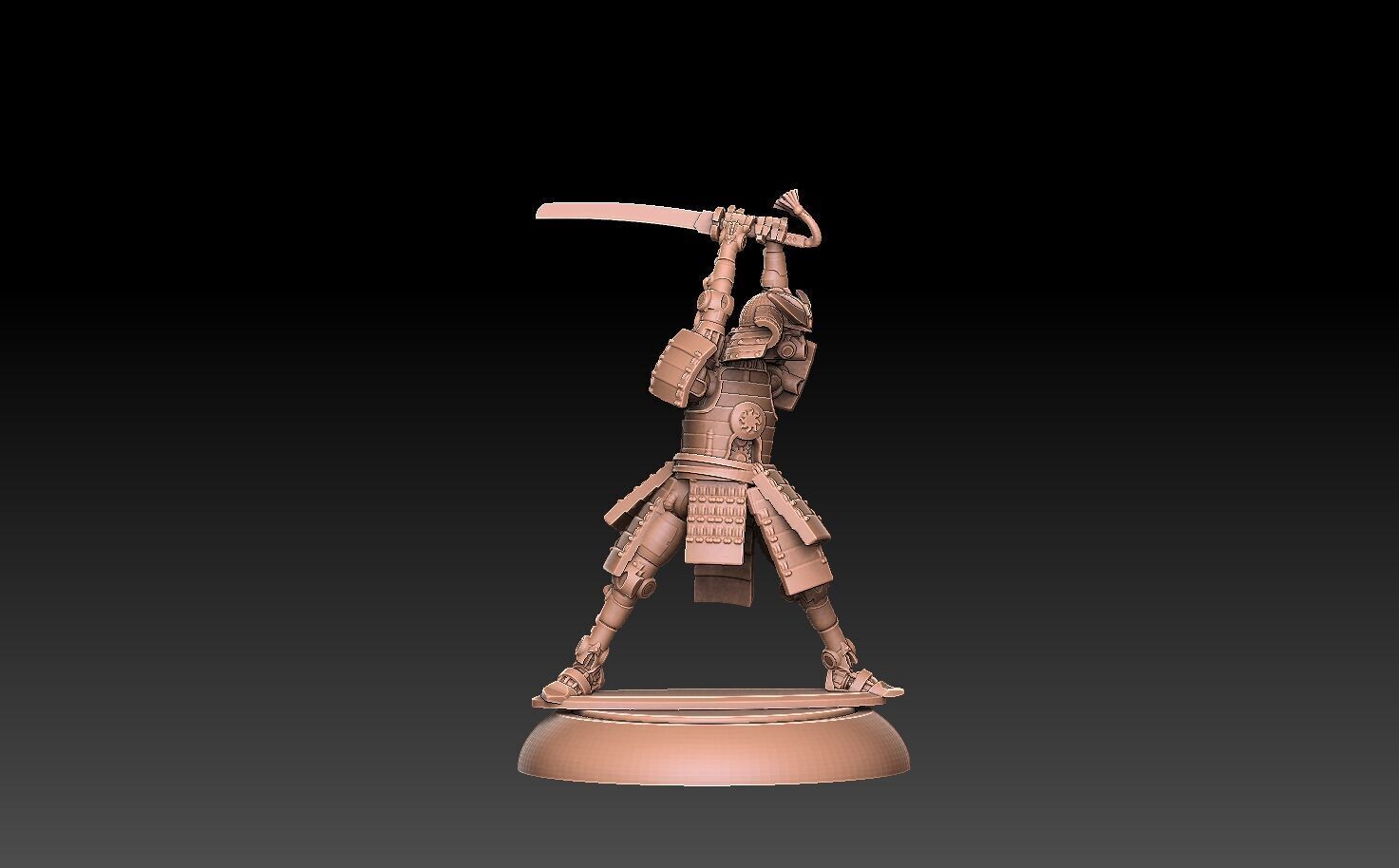 Robo Samurai Mk 8 3D print model_1