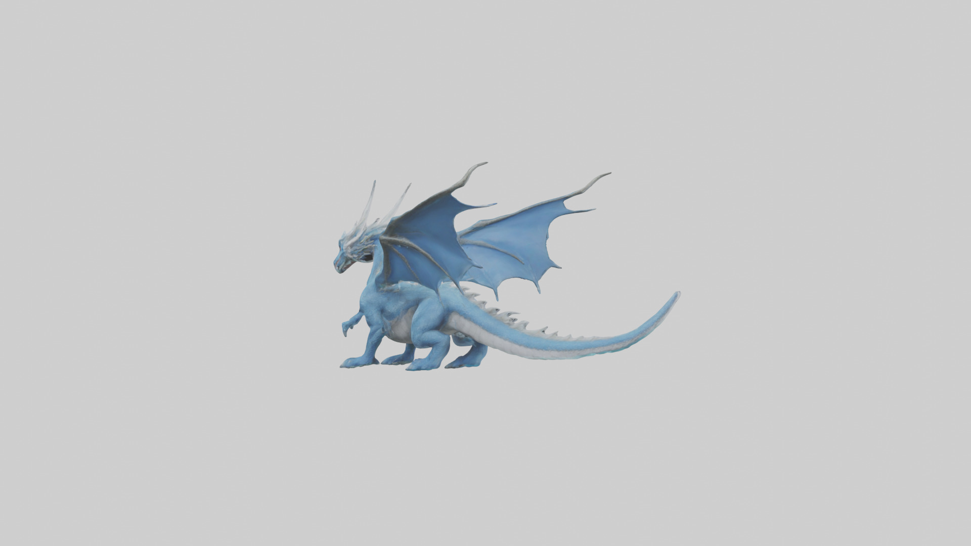 Celestial Dragon model 3D model_1