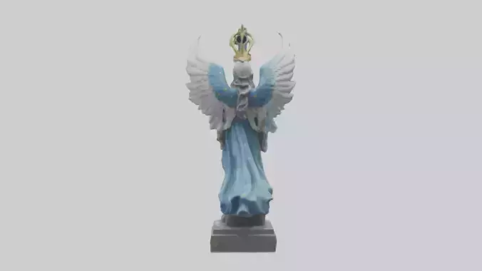Celestial Guardian statue model