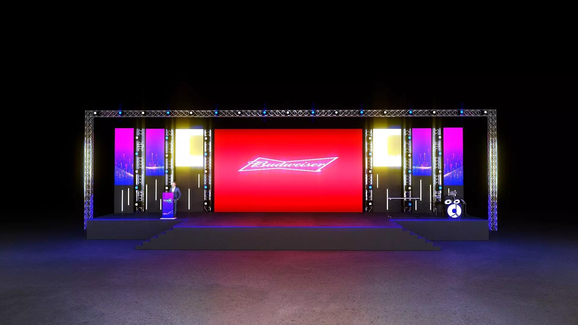 Event Stage Design 3D model