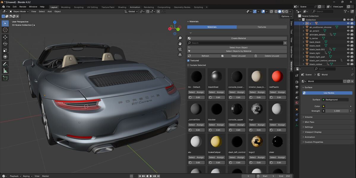 Materials Editor for Blender 3D model_15