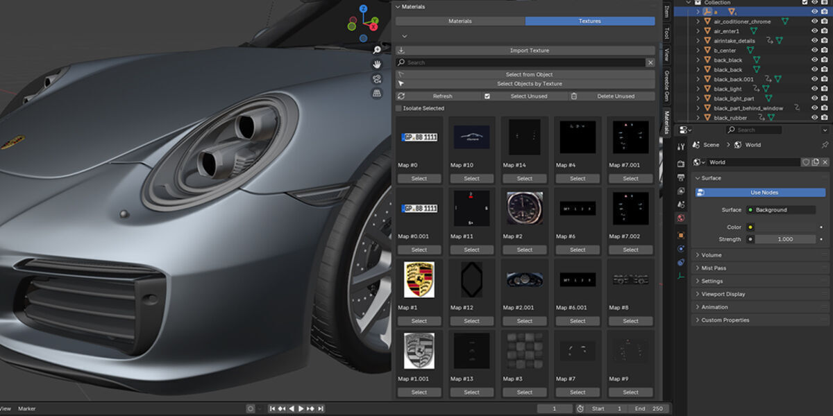 Materials Editor for Blender 3D model_14