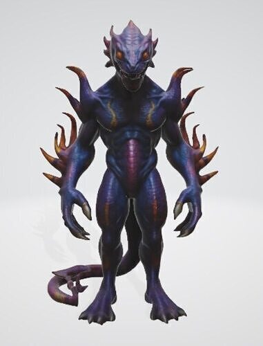 Monster Fantasy Character 3D model