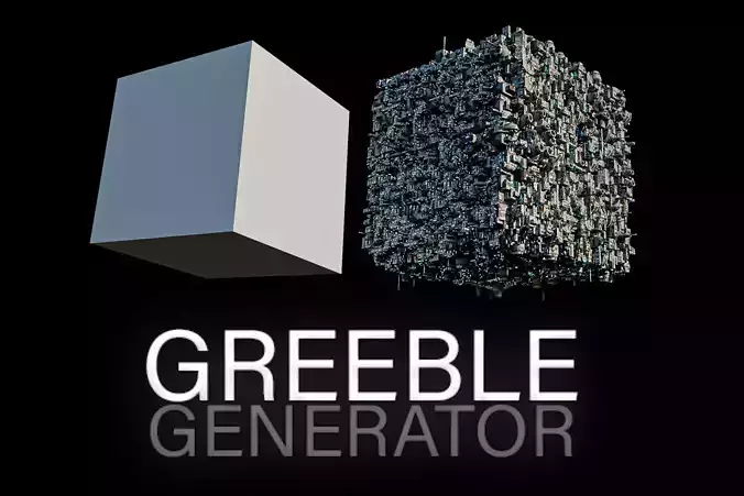 Greeble Generator for Blender