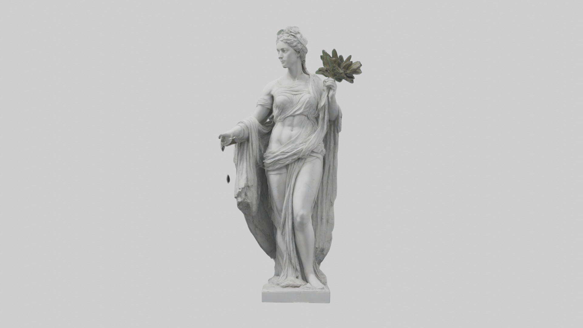 Ceres statue model 3D model_9