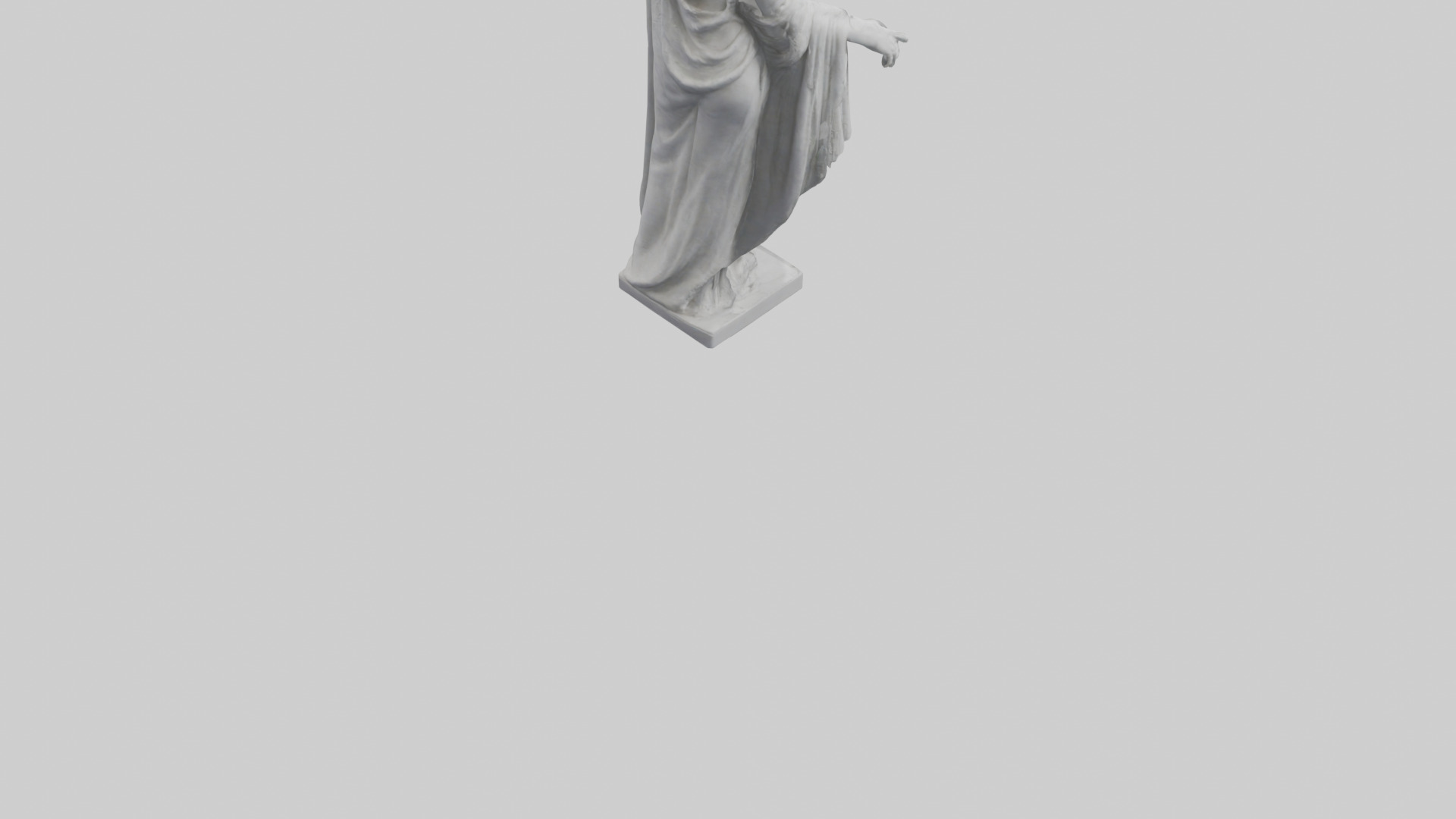 Ceres statue model 3D model_4
