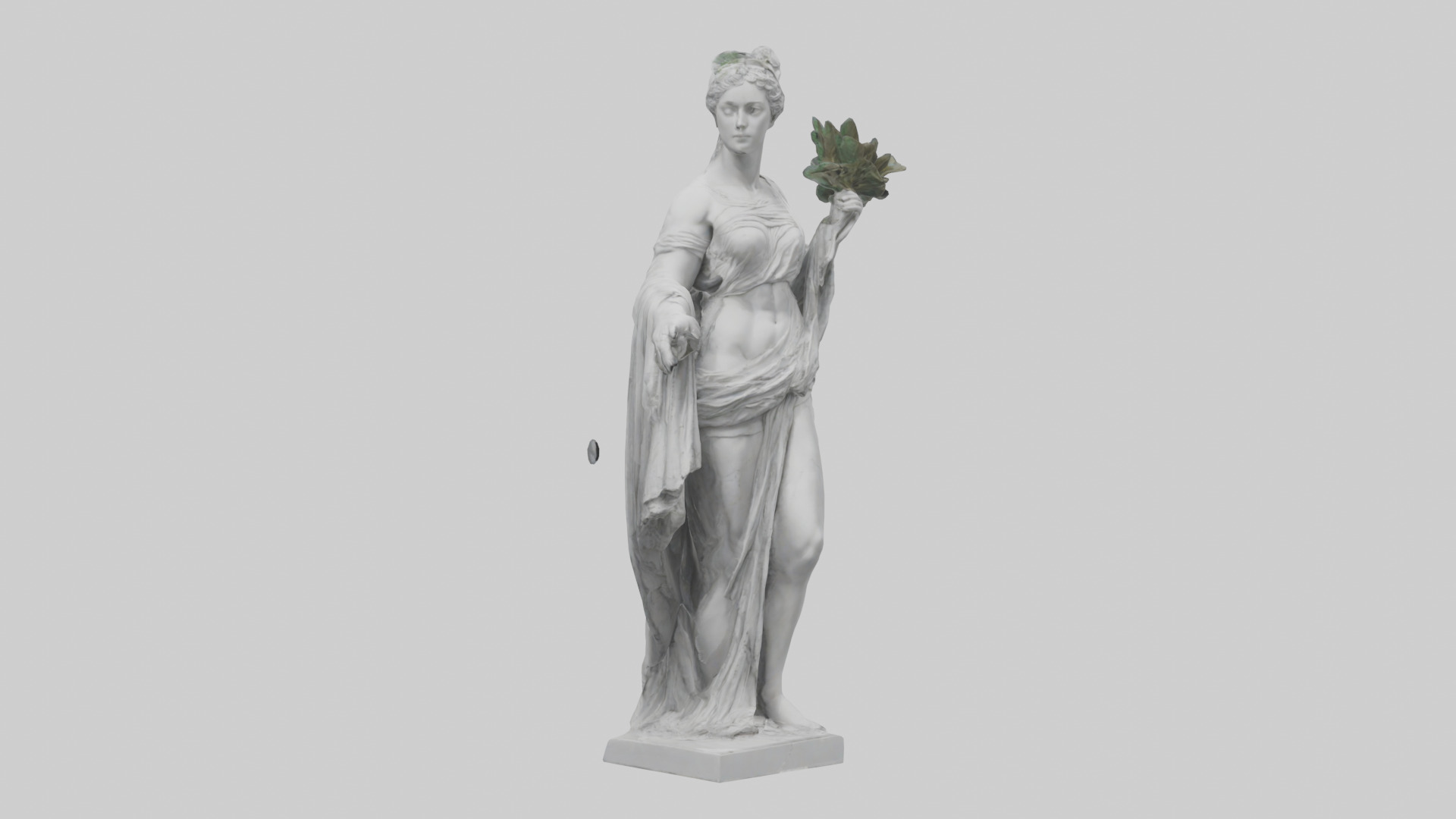 Ceres statue model 3D model_11