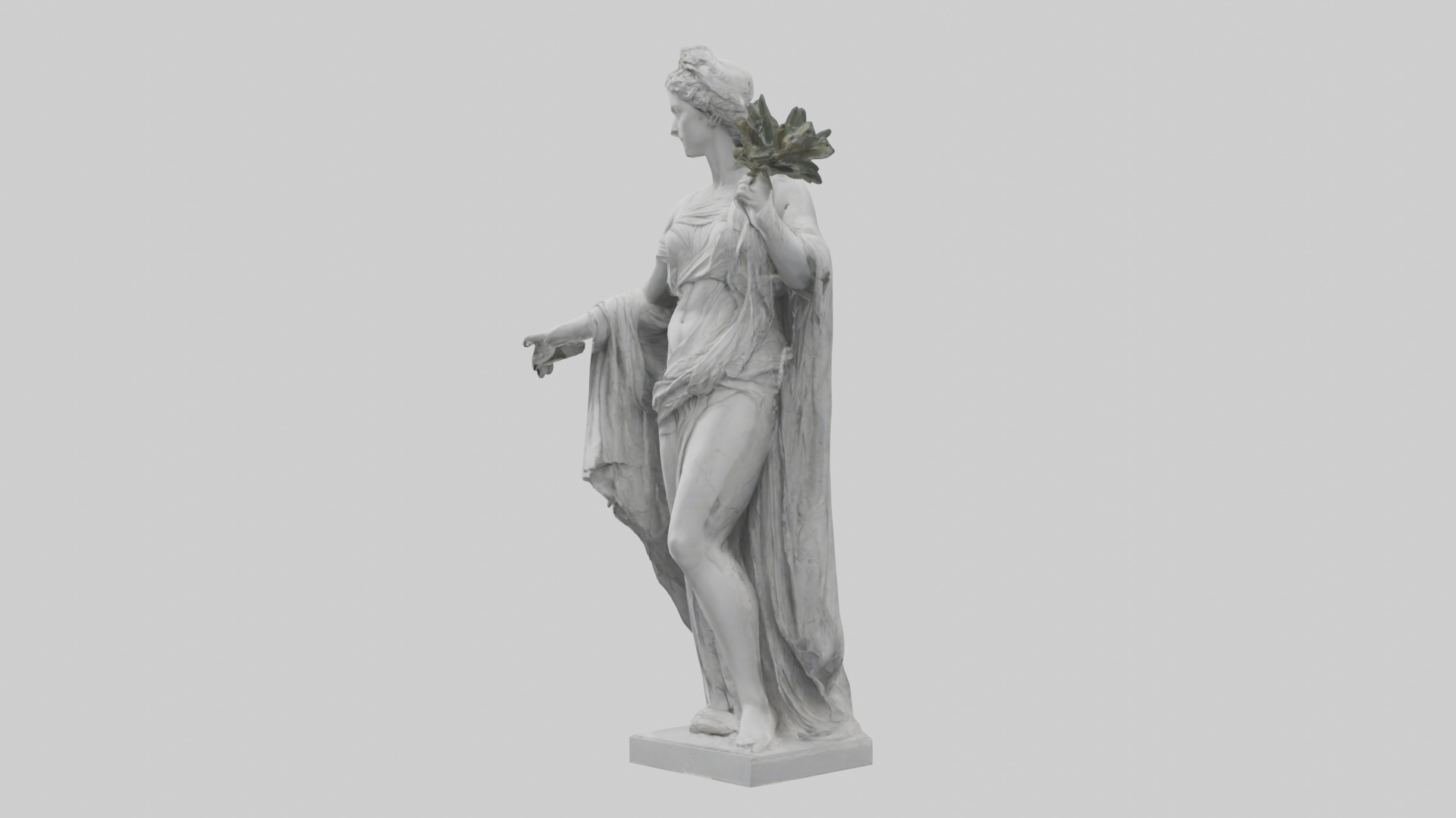 Ceres statue model 3D model_8