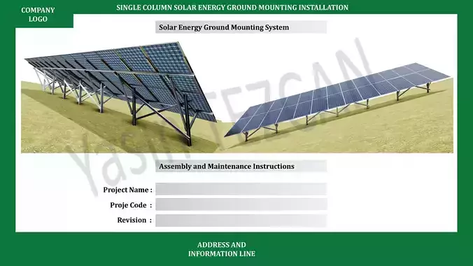 SOLAR ENERGY GROUND MOUNTED INSTALLATION-CATALOG-1
