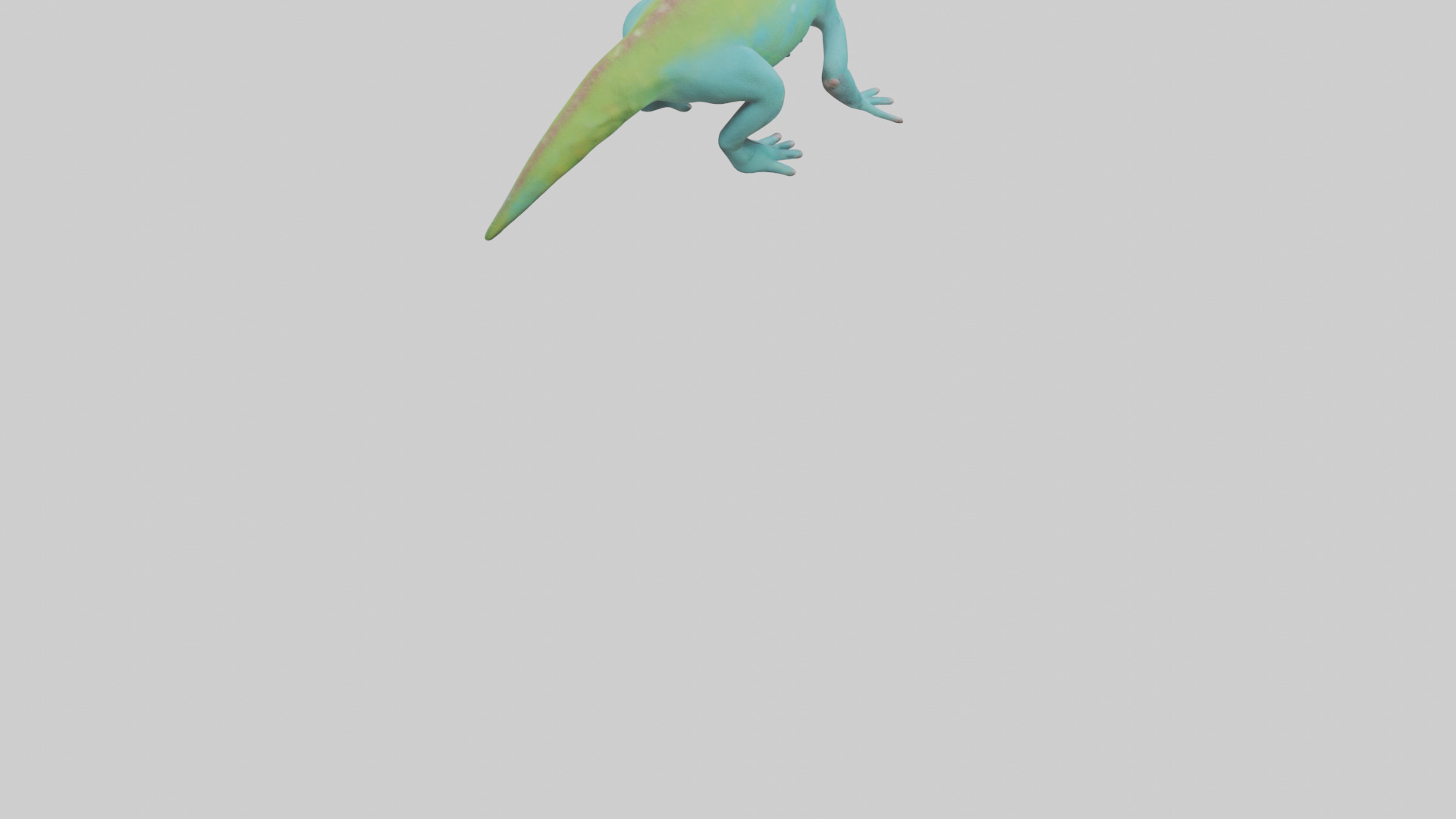 Chameleon blending in model 3D model_6