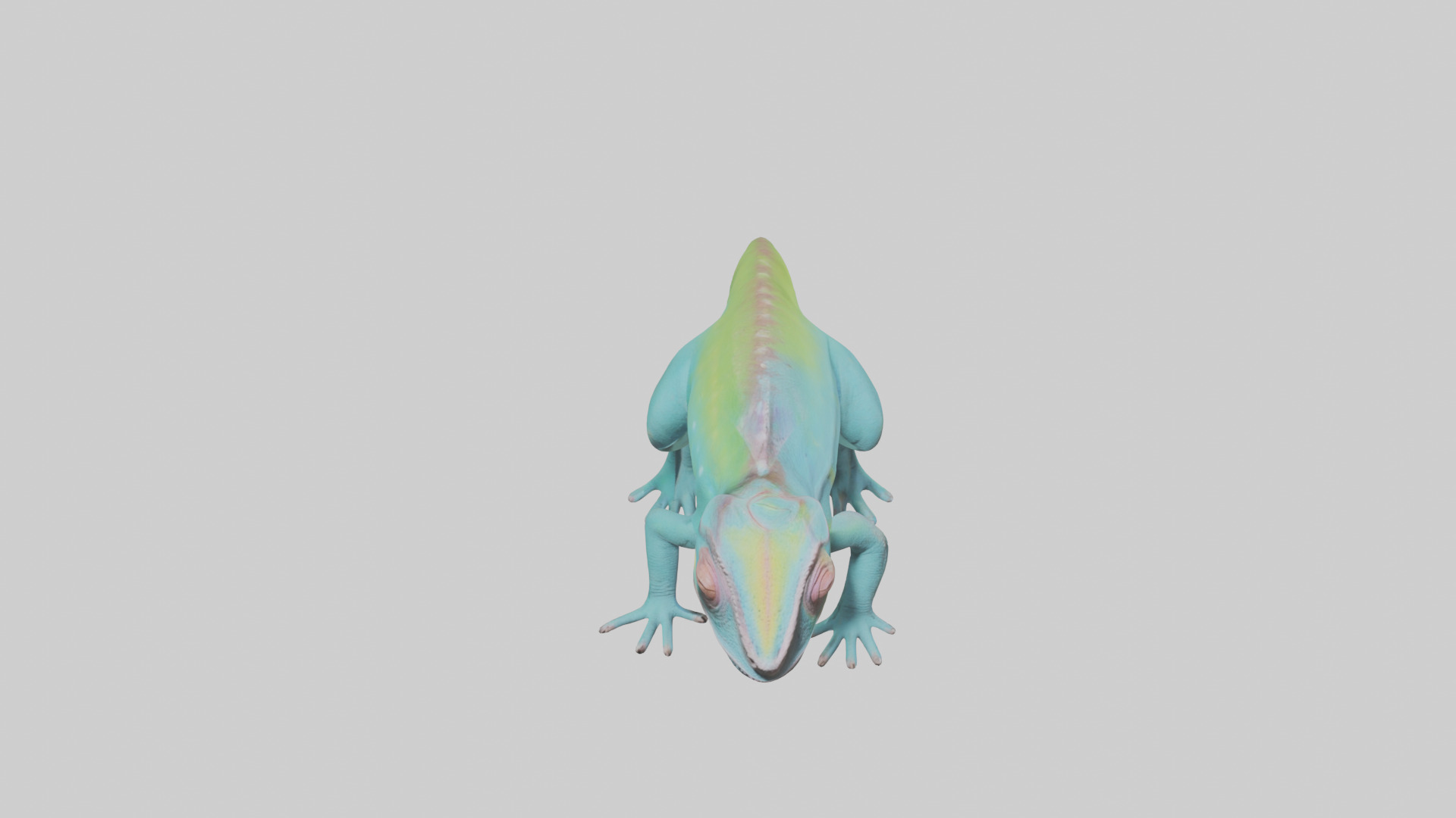 Chameleon blending in model 3D model_16