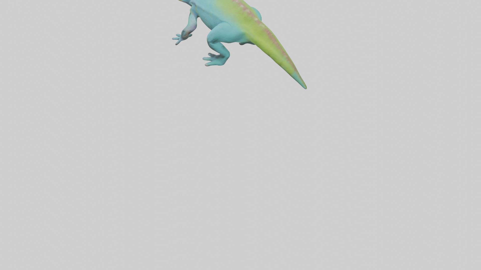 Chameleon blending in model 3D model_5