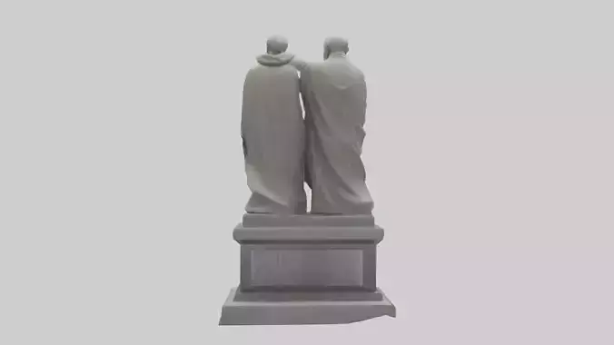 Champions of Peace monument model